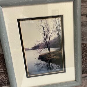 Framed and Matted “Fall at the River”Photo